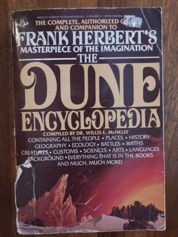 The Dune Encyclopedia - Rare Collectible Book 1984