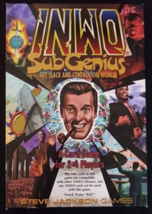 Steve Jackson Games - INWO SubGenius Expansion Card Game - 1998 - NM