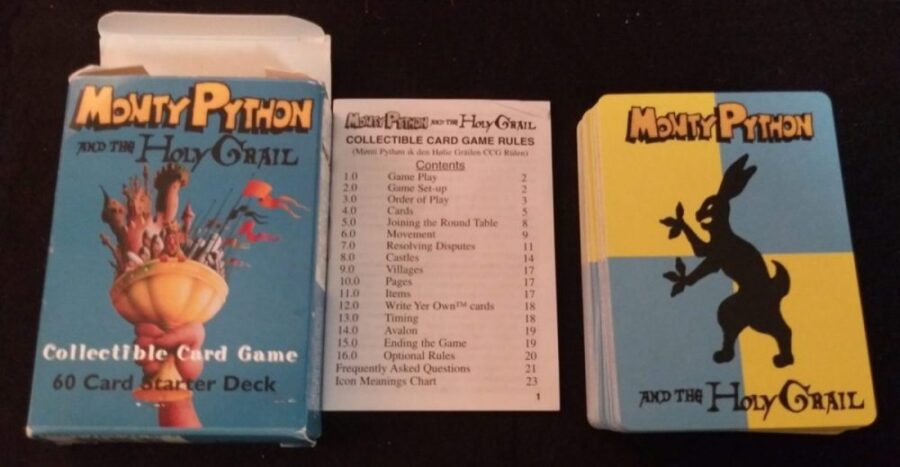 Monty Python and the Holy Grail Collectible 60 Card Starter Deck Game