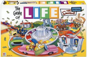 Hasboro The Game of Life The Simpsons Edition Vintage Discontinued Game